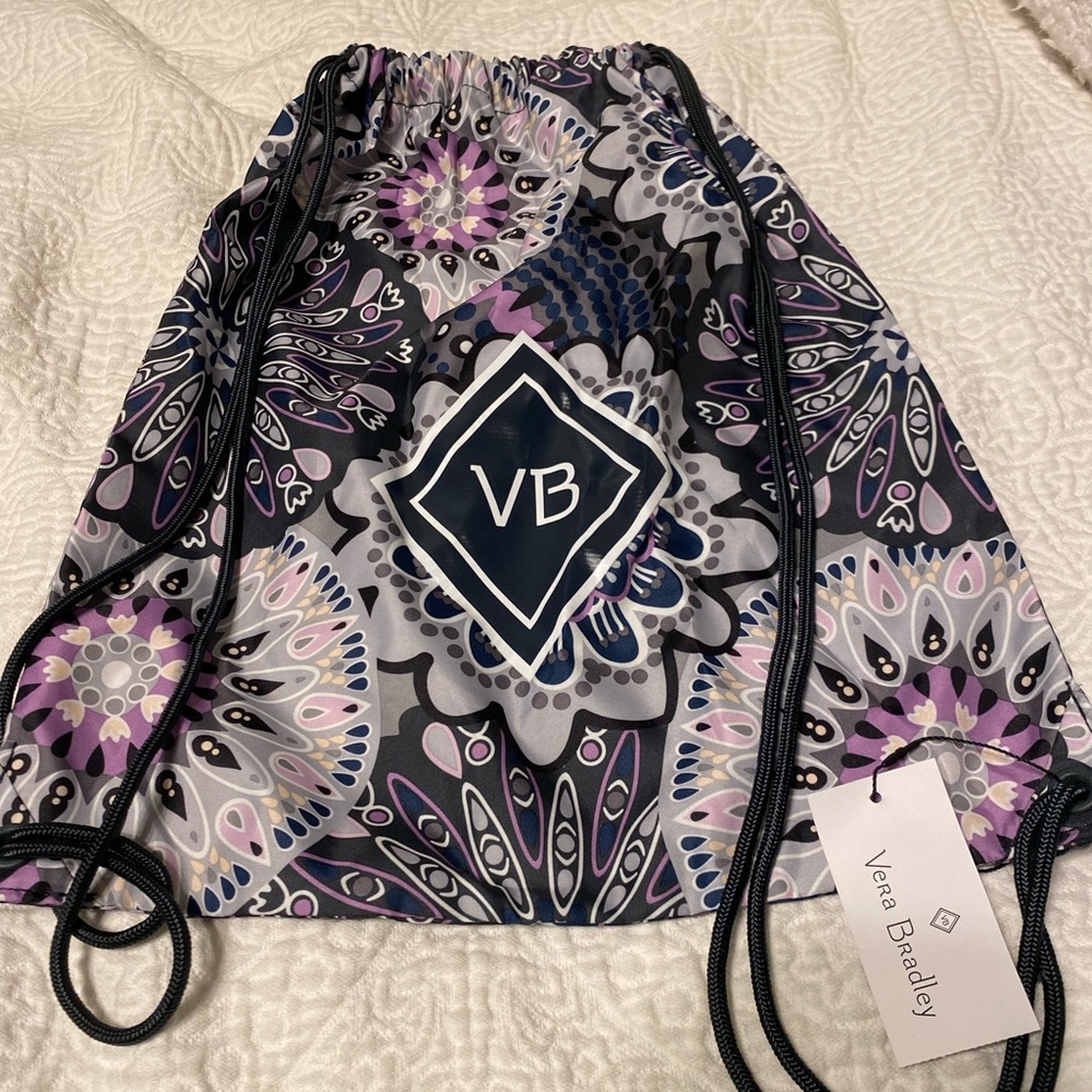 Vera Bradley drawstring bag backpack